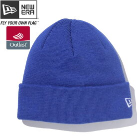 アウトラスト×ニューエラ コラボ ニット帽 ニットキャップ カフニット プリンセスブルー ホワイト Outlast×New Era Knit Cap Cuff Knit Princess Blue White