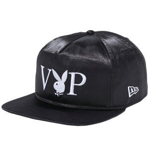 vC{[C×j[G U St@[ VIP S ubNTe Xm[zCg ubN Xm[zCg Playboy×New Era The Golfer VIP Logo Black Satin Snow White Black