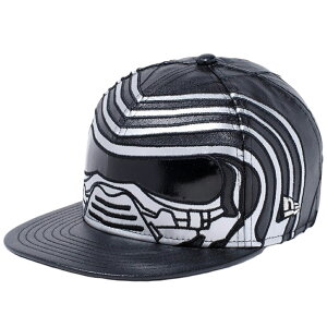 X^[EH[Y×j[G 5950LbY Lbv I[I[o[ JC  ubNVZeBbNU[ Star Wars×New Era 59FIFTY Kids Cap All Over Kylo Ren Black
