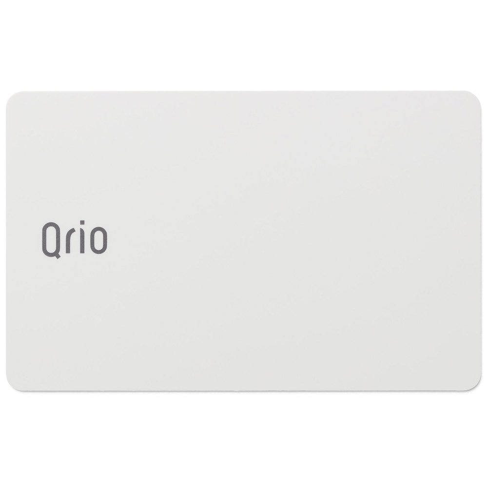 Q-CD-X カードキー キュリオパッド用 Qrio キュリオカード 1枚入り 全国総量無料で 日本正規代理店品 ホワイト Card 1 Sheet White