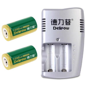 fp[ CR123A 3V 1200mAh _S`E[ddr Zbg(800-0116 [ddr2{A800-0117 [d1) O[ 1Zbg Delipow CR123A 3V 1200mAh Rechargeable Battery Set (800-0116 Rechargeable Batteries 2, 800-0117 Cha