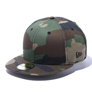 �j���[�G�� 59FIFTY �x�[�V�b�N �E�b�h�����h�J�� �u���b�N�t���b�O 1�� New Era 5950 BASIC WCAMO BLK 23J NONE