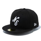 ニューエラ 59FIFTY クラシックロゴ ブラック ホワイト 1個 New Era 59FIFTY Classic Logo Black White 1pc