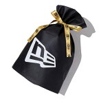 ニューエラ ギフトバッグ フラッグロゴ ブラック ゴールド 1枚 New Era Gift Bag Flag Logo Black Gold 1pc