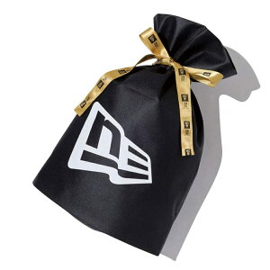 j[G MtgobO tbOS ubN S[h 1 New Era Gift Bag Flag Logo Black Gold 1pc
