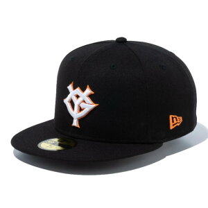 j[G 59FIFTY ǔWCAc ubN Xm[zCg XgIW 1 New Era 59FIFTY Yomiuri Giants Black Snow White Rust Orange 1pc