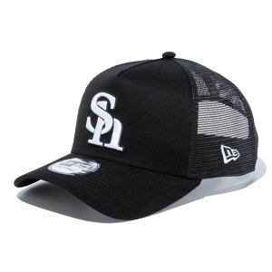 j[G 9FORTY A-Frame gbJ[ \tgoNz[NX ubN OSFM (56.8-60.6cm) 1 New Era 940AFTR NPB SOFHAW BLK WHI 25J 1pc