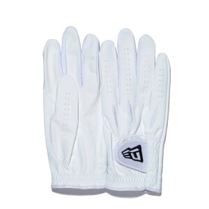 ニューエラ ゴルフ グローブ 両手用 フラッグロゴ ホワイト ブラック 1セット New Era Golf Glove Both Hands Flag Logo White Black 1set