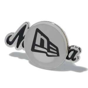 j[G St x[VbN}[J[ j[GI[hS tbOS Vo[ ubN 1 New Era Golf Basic Marker New Era Old Logo Flag Logo Silver Black 1pc
