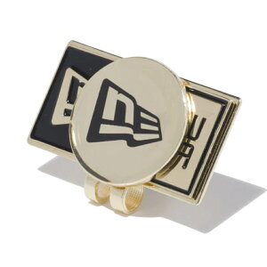 j[G St x[VbN}[J[ j[G{bNXS tbOS S[h ubN 1 New Era Golf Basic Marker New Era Box Logo Flag Logo Gold Black 1pc