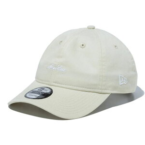 �j���[�G�� 9TWENTY �X�N���v�g���S �E�H�b�V���h�R�b�g�� �A�C�{���[ �z���C�g 1�� New Era 920 WASHED MNLOGO IVO WHI 25J 1pc