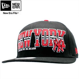 ニューエラ キャップ レトロ ブロック ニューヨーク ヤンキース ブラック/スカーレットNew Era Cap RETRO BLOCK New York Yankees Black/Scarlet