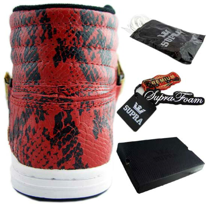 楽天市場】SUPRA SUPRANO HIGH PREMIUM JIM GRECO PRO Red Snake/Black