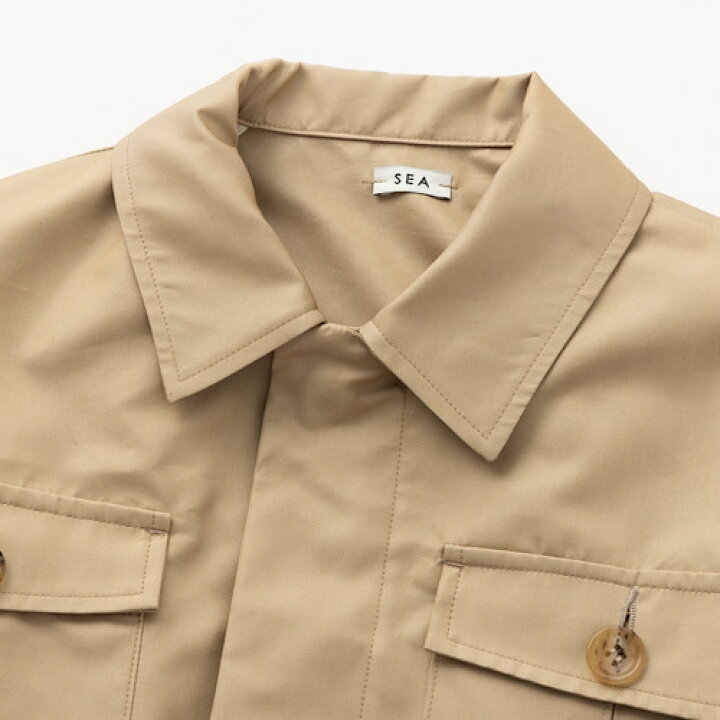 楽天市場】SEA(シー) CHINO SAFARI JACKET チノ サファリジャケット 