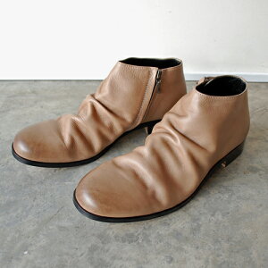 y|Cg10{z yTCYГz @PADRONE ph[l SHORT SIDE ZIP BOOTS / TRACY V[gTChWbvu[c / gCV[ ASH GRAY AbVO[ PU8395-1203-23A Y