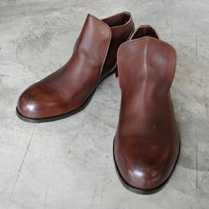 �y�|�C���g10�{�z �y�T�C�Y��������Г����������z�@PADRONE �p�h���[�l INSTEP GORE SHORT BOOTS �C���X�e�b�v�S�A�V���[�g�u�[�c / FERMO �t�F���� DEEP BROWN PU7358-1244-20A �����Y