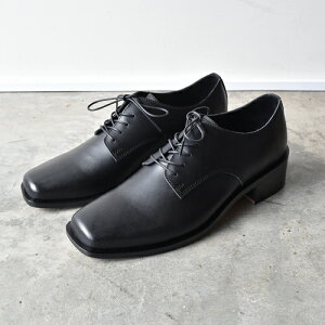 �y�m�x���e�B�z�y�T�C�Y��������Г����������z BL SQUARE DERBY SHOES �u���b�N BLACK (PU8777-2001-25C) ���{�� �r�W�l�X �v�C�@�M�t�g