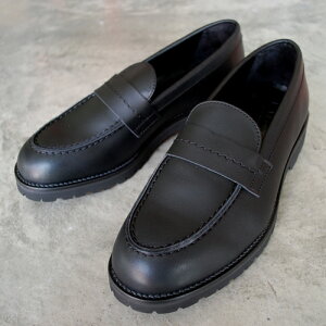 y|Cg10{zyTCYГzPADRONE(ph[l) LOAFERS (WATER PROOF LEATHER) PU8759-2303-23A BLACK ubN@vC { rWlX@Mtg