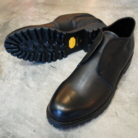 【ポイント10倍】 【サイズ交換初回片道送料無料】 PADRONE パドローネ PU7358-1246-22C INSTEP GORE (WP with VIBRAM) 防水 JERRY BLACK ブラック　革靴 日本製 ビジネス　ギフト