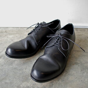 y|Cg10{z yTCYГz PADRONE ph[l Y DERBY PLAIN TOE SHOES / JACK WbN BLACK ubN PU7358-2001-23A _[r[v[gD vC { rWlX@Mtg