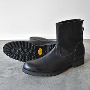 �y�m�x���e�B�z�y�T�C�Y��������Г����������z PADRONE �p�h���[�l PU7885-1118-23D WATER PROOF BACK ZIP BOOTS EX BLACK �u���b�N EDWARD �h�� ���{�� �r�W�l�X �v�C�@�M�t�g �r�u�����\�[��