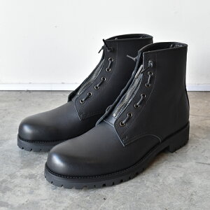 �y�|�C���g10�{�z�y�T�C�Y��������Г����������z PADRONE �p�h���[�l PU8054-1147-24C 3way FIRE MAN BOOTS (WATER PROOF LEATHER) �u���b�N BLACK �h�����U�[ vibram �r�u�����\�[�� ���{�� �M�t�g