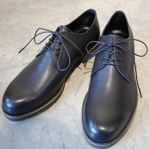 【ポイント10倍】 PADRONE パドローネ PU7358-2033-16A DERBY PLAIN TOE SHOES (WATER PROOF LEATHER) ダービープレーントゥシューズ / JACK 8 ブラック