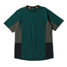 narifuri (ナリフリ) NF1152 マルチテックサイドベンチレーションTシャツ 全2色 (D.GREEN , NAVY ) ダークグリーン ネイビー
