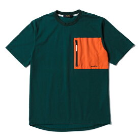 narifuri (ナリフリ) NF1153 マルチテックポケットTシャツ 全2色 (D.GREEN , NAVY ) ダークグリーン ネイビー