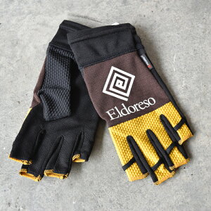 ELDORESO(Ghb\) Half-Cut Gloves(Yellow) E7903624 CG[