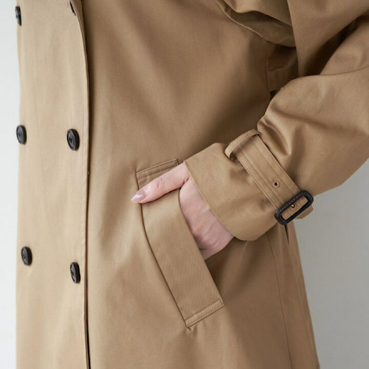 楽天市場】MICA&DEAL (マイカアンドディール) トレンチコート BEIGE 