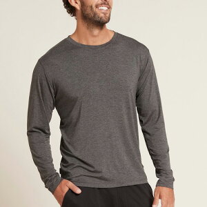 BOODY(�u�[�f�B�[) �����O�X���[�u �N���[�l�b�N T�V���c �S3�F�iDark Marl �_�[�N�}�[��, Light Grey Marl ���C�g�O���[�}�[��, Black �u���b�N�j