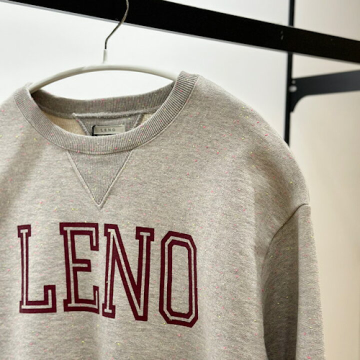 楽天市場】LENO(リノ) CROPPED SWEAT SHIRT NEON NEP クロップド 