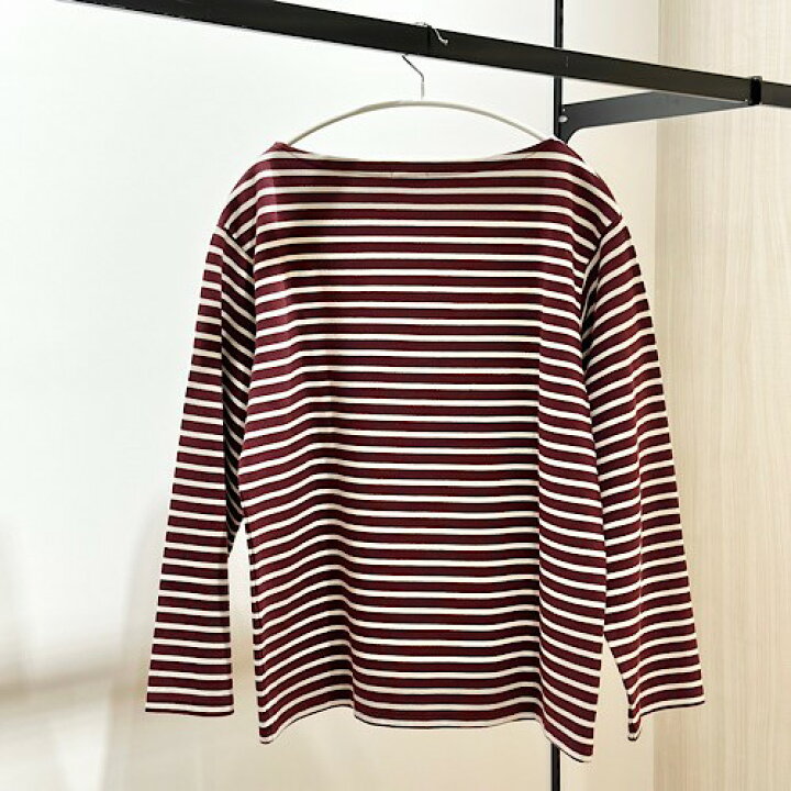 楽天市場】LENO(リノ) BASQUE SHIRT バスクシャツ BURGUNDY BORDER 