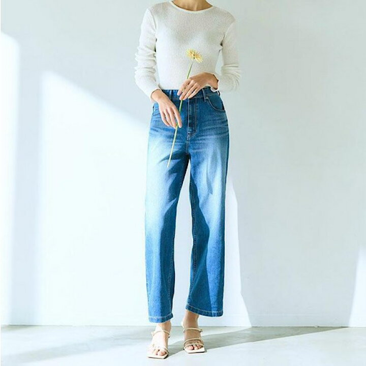 楽天市場】YANUK(ヤヌーク) Really Light ワイドストレート 