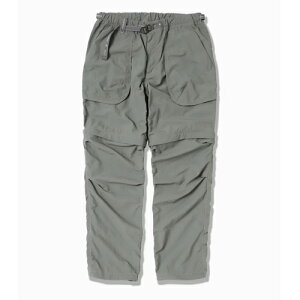and wander �A���h�����_�[ Ny taffeta hiker 2way pants (5745152046) black , l.moss �u���b�N ���C�g���X