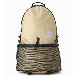 and wander �A���h�����_�[ ECOPAK 20L daypack (5745975204) black , off white , beige �u���b�N �I�t�z���C�g �x�[�W��