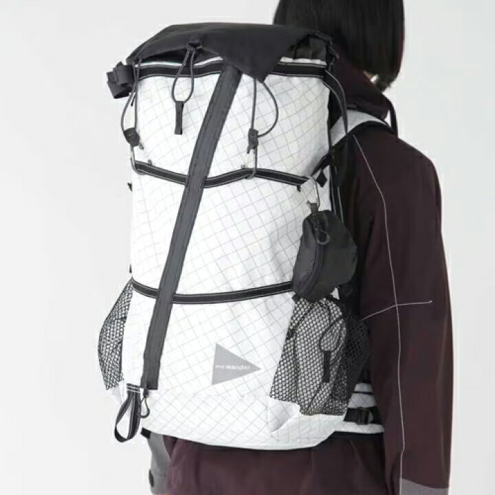 楽天市場】and wander アンドワンダー ECOPAK 40L backpack 