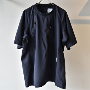 and wander �A���h�����_�[ stretch rip pullover (5744154122) d.navy �_�[�N�l�C�r�[