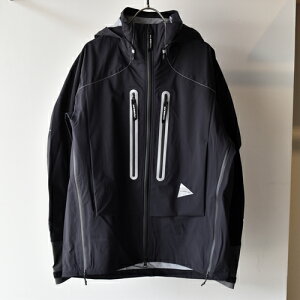 and wander �A���h�����_�[ PERTEX SHIELD rain jacket (5745111002) black, charcoal, l.khaki
