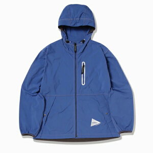 and wander Ah_[ GRAMICCI × and wander brushed nylon jacket (5745121506) charcoal, yosemite gray, blue