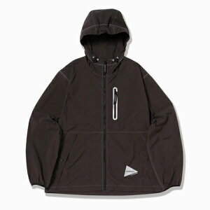 and wander �A���h�����_�[ GRAMICCI × and wander brushed nylon jacket (5745121506) charcoal, yosemite gray, blue
