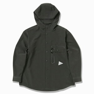 and wander �A���h�����_�[ dry breathable hoodie (5745143025) black , charcoal