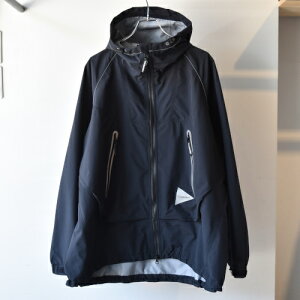and wander �A���h�����_�[ loose fitting rain jacket (5745281049) black �u���b�N