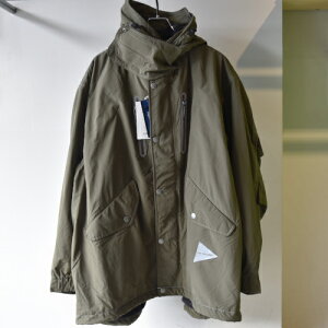 and wander �A���h�����_�[ fishtail Octa coat (5745281051) khaki