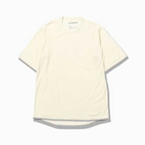 and wander �A���h�����_�[ merino base SS T (5744164129) off white �I�t�z���C�g