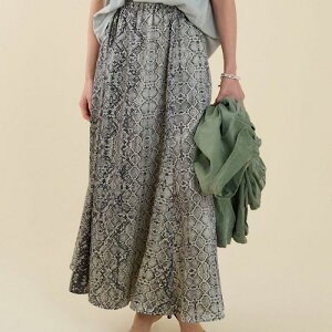 marmors (�}�����A)original python print skirt GRAY �O���[ 0225302109