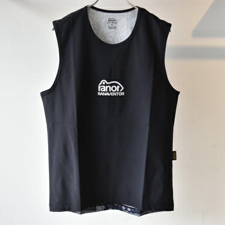 楽天市場】ranor(ラナー) BANDANA NOSLEEVE ブラック BLK : circle AOMORI