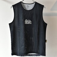 ranor(ラナー) BANDANA NOSLEEVE【ALLMESH】　ブラック BLACK