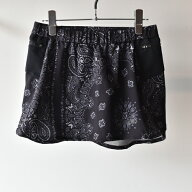 ranor (ラナー) PB-BANDANA SKIRT ブラック BLACK